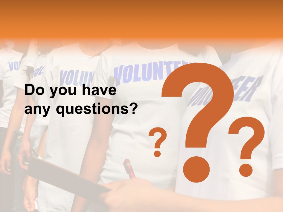 Social Service Person PowerPoint Template