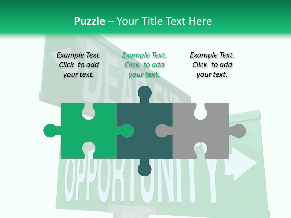 Career Grow Symbol PowerPoint Template