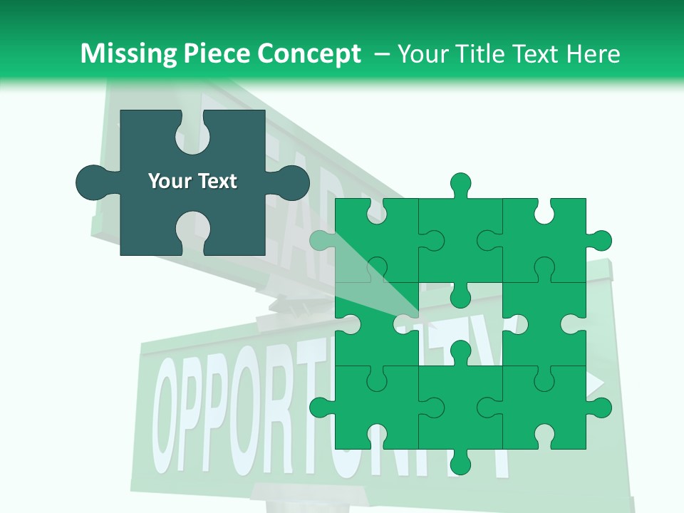 Career Grow Symbol PowerPoint Template