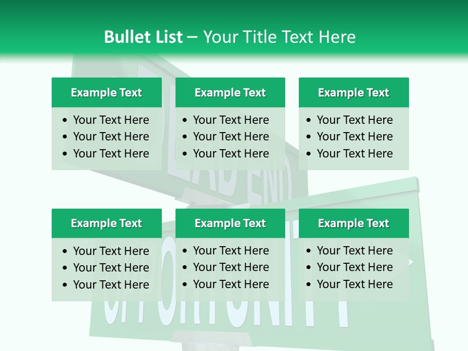 Career Grow Symbol PowerPoint Template