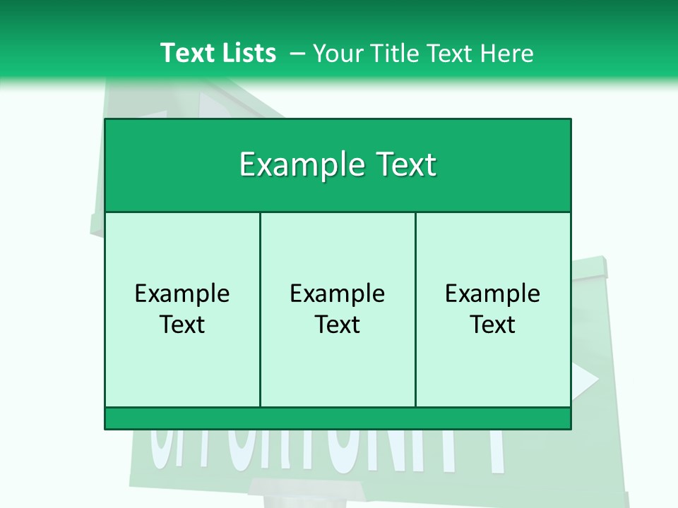 Career Grow Symbol PowerPoint Template
