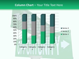 Career Grow Symbol PowerPoint Template