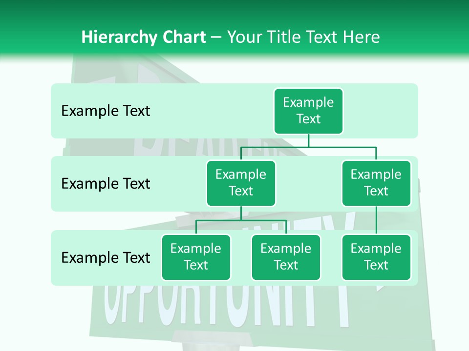 Career Grow Symbol PowerPoint Template