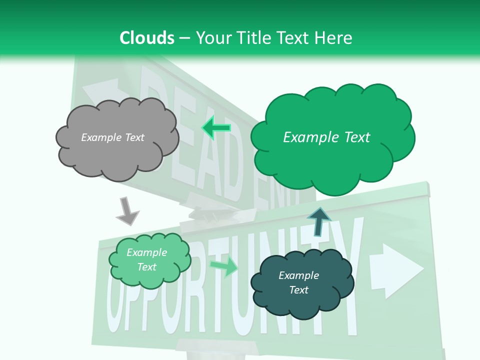 Career Grow Symbol PowerPoint Template