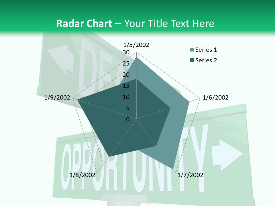 Career Grow Symbol PowerPoint Template