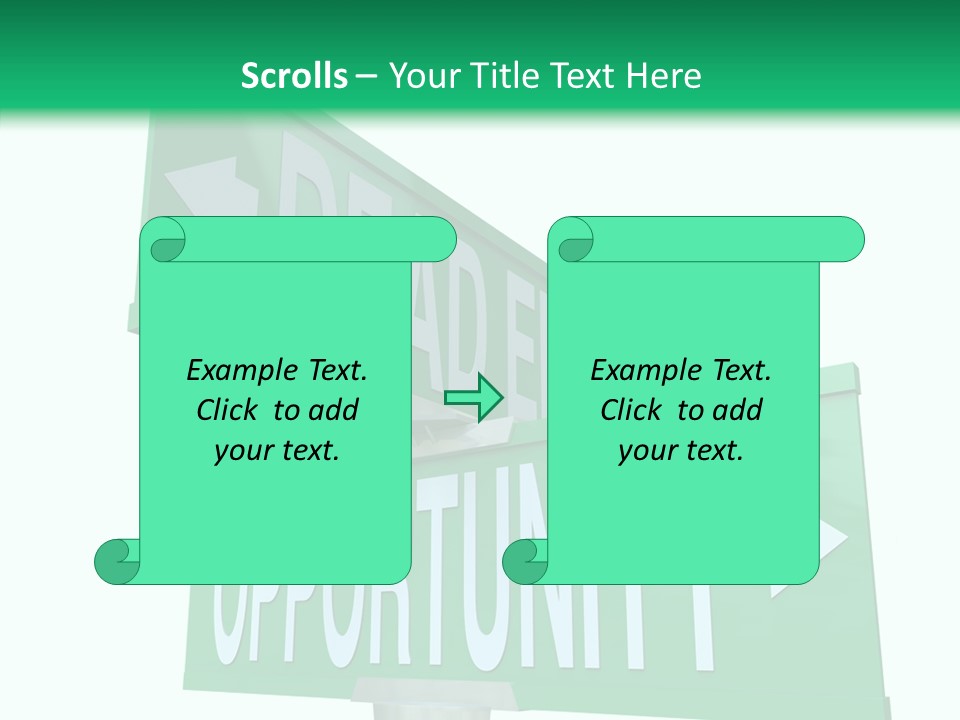 Career Grow Symbol PowerPoint Template