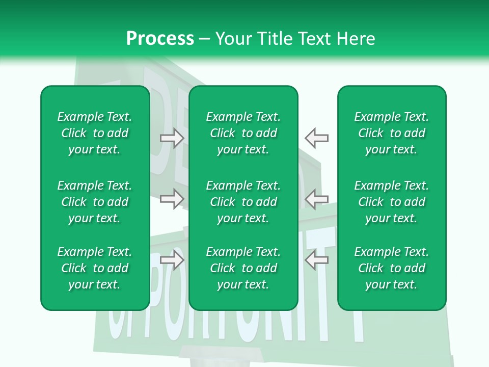 Career Grow Symbol PowerPoint Template
