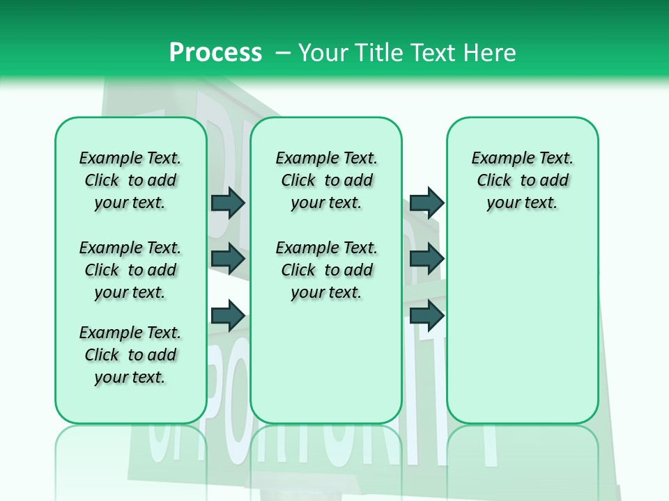 Career Grow Symbol PowerPoint Template