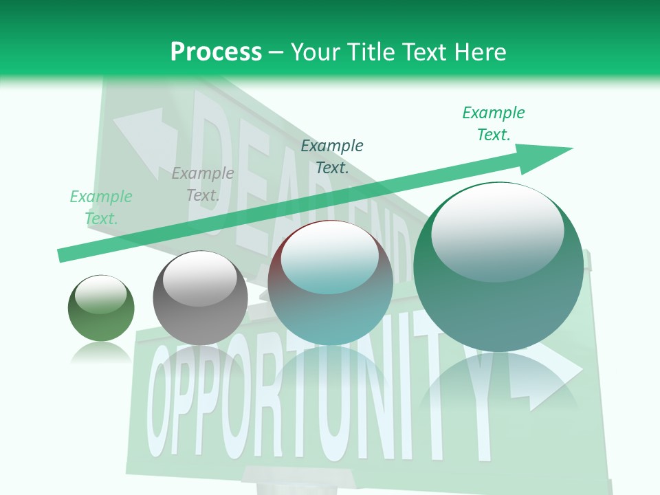 Career Grow Symbol PowerPoint Template