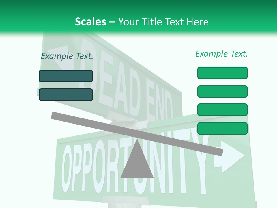 Career Grow Symbol PowerPoint Template