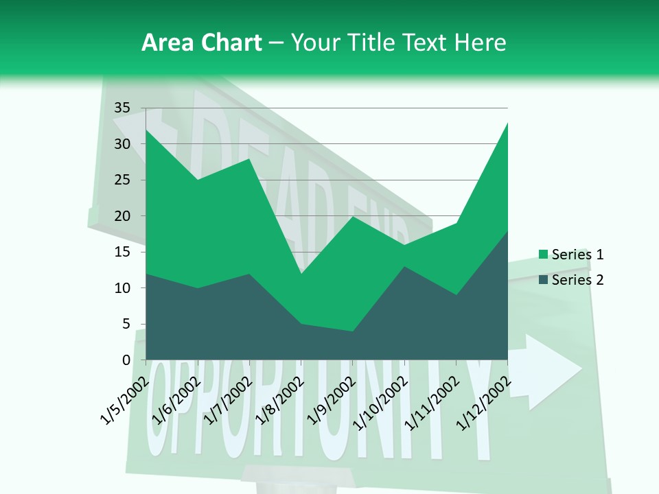 Career Grow Symbol PowerPoint Template