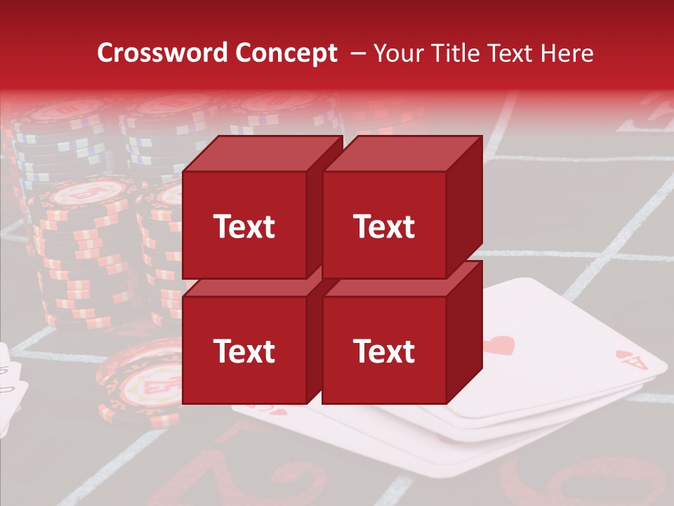 Chip Success Bet PowerPoint Template