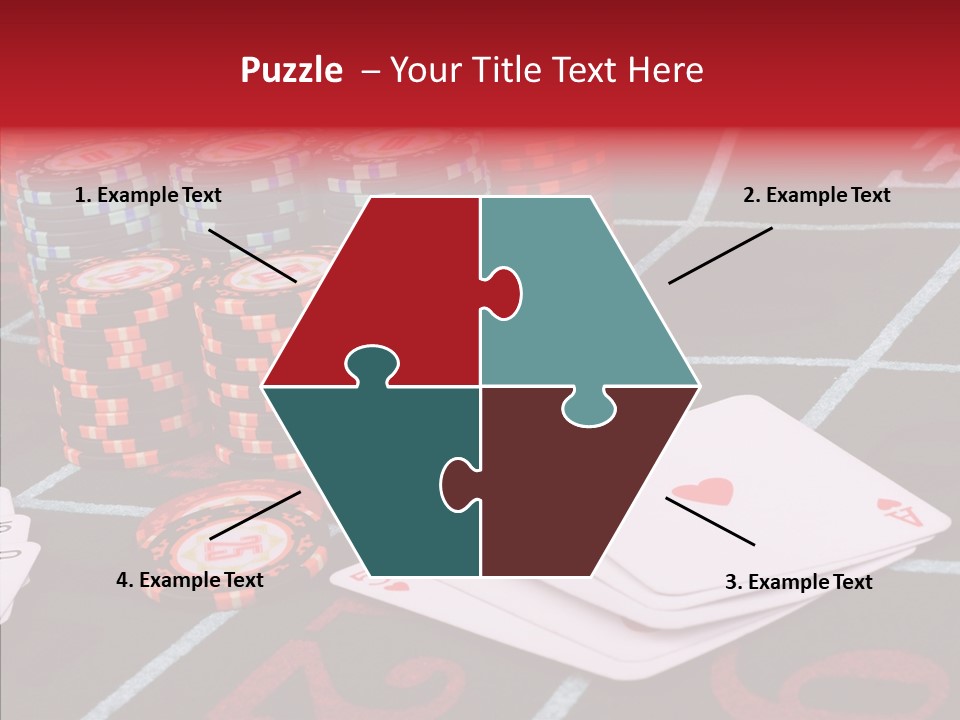 Chip Success Bet PowerPoint Template