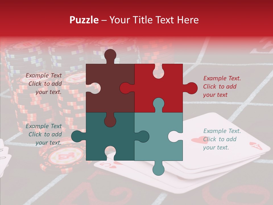 Chip Success Bet PowerPoint Template