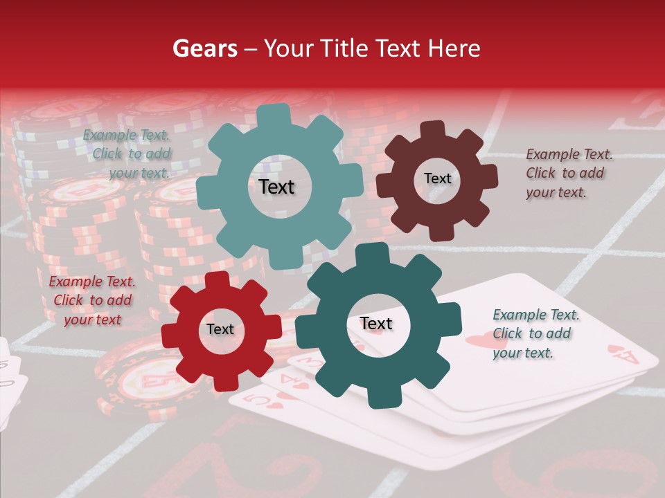 Chip Success Bet PowerPoint Template