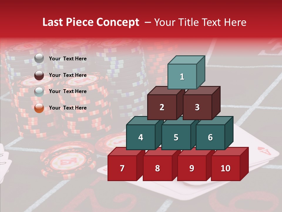 Chip Success Bet PowerPoint Template