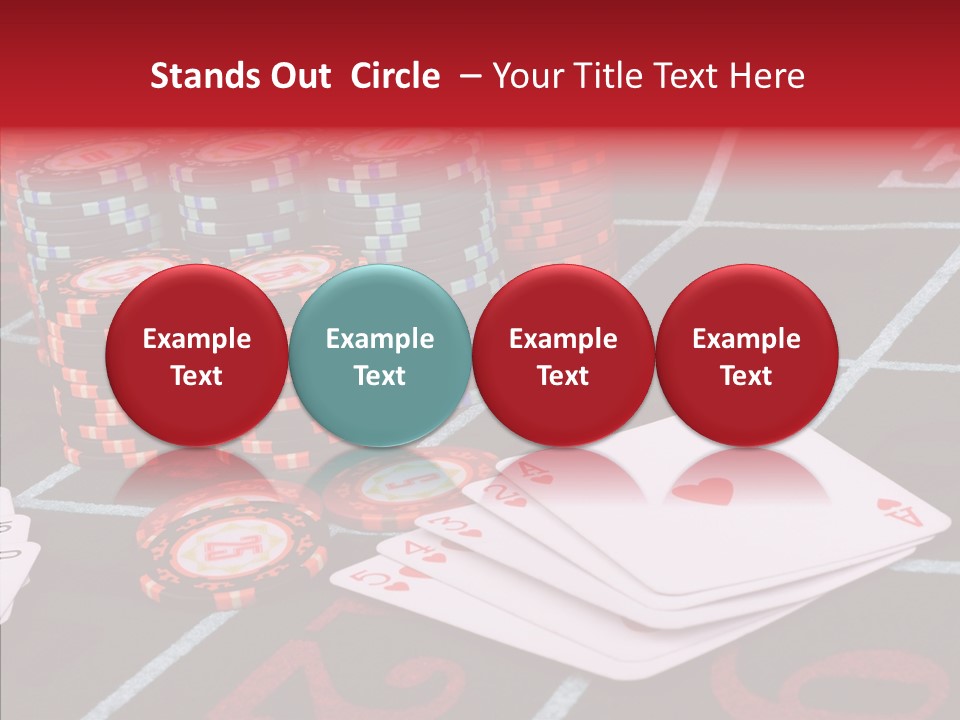Chip Success Bet PowerPoint Template