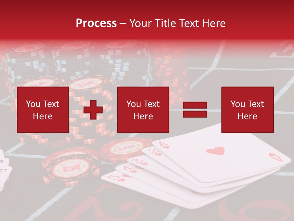 Chip Success Bet PowerPoint Template