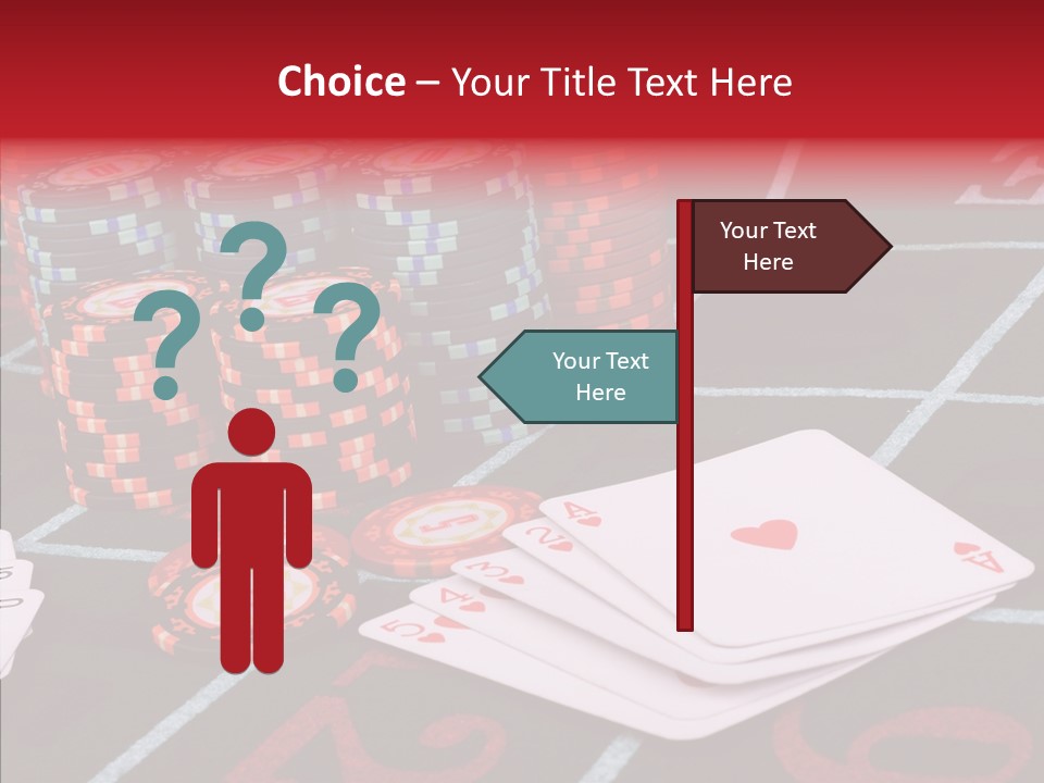 Chip Success Bet PowerPoint Template