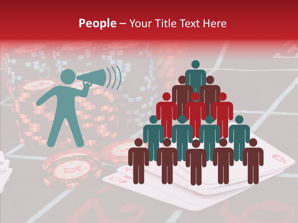 Chip Success Bet PowerPoint Template