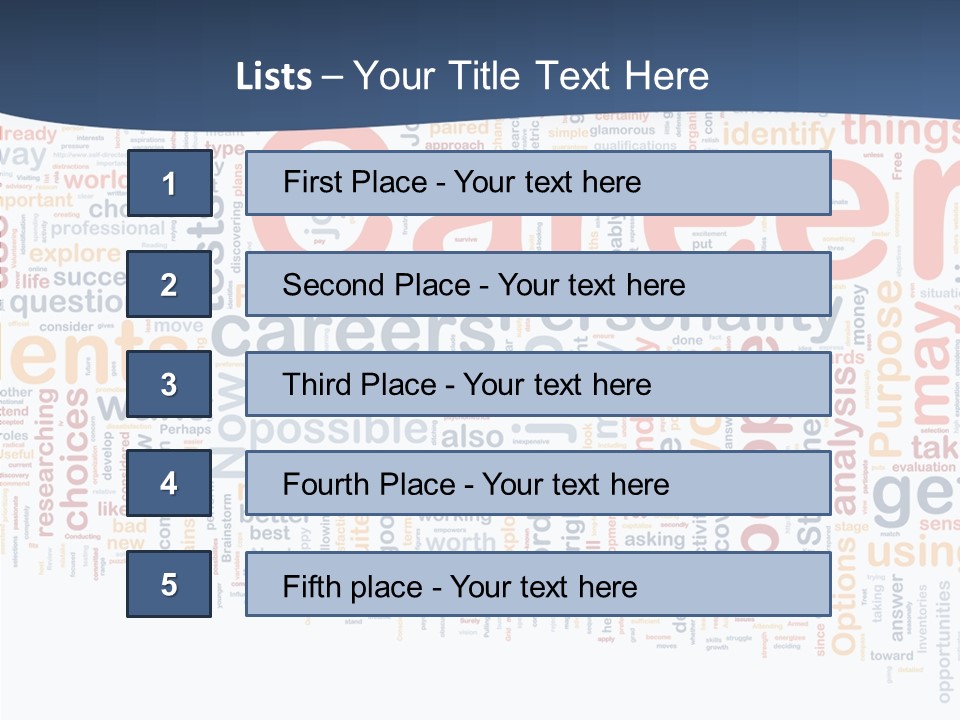 Tag Representation Starting PowerPoint Template