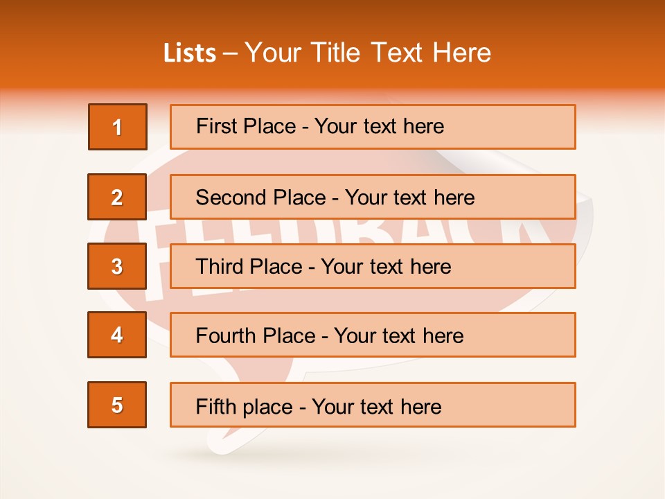 Tag Comment Label PowerPoint Template