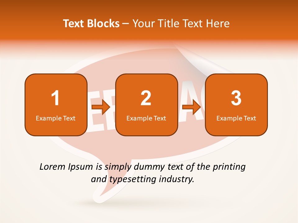 Tag Comment Label PowerPoint Template