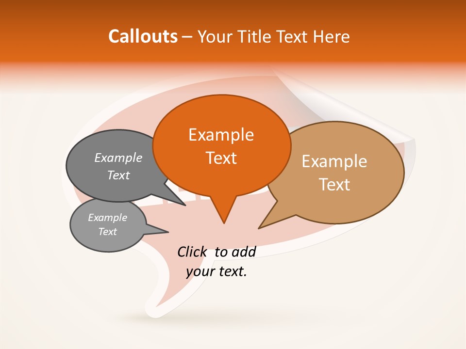 Tag Comment Label PowerPoint Template