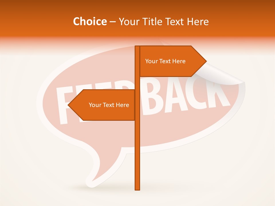 Tag Comment Label PowerPoint Template