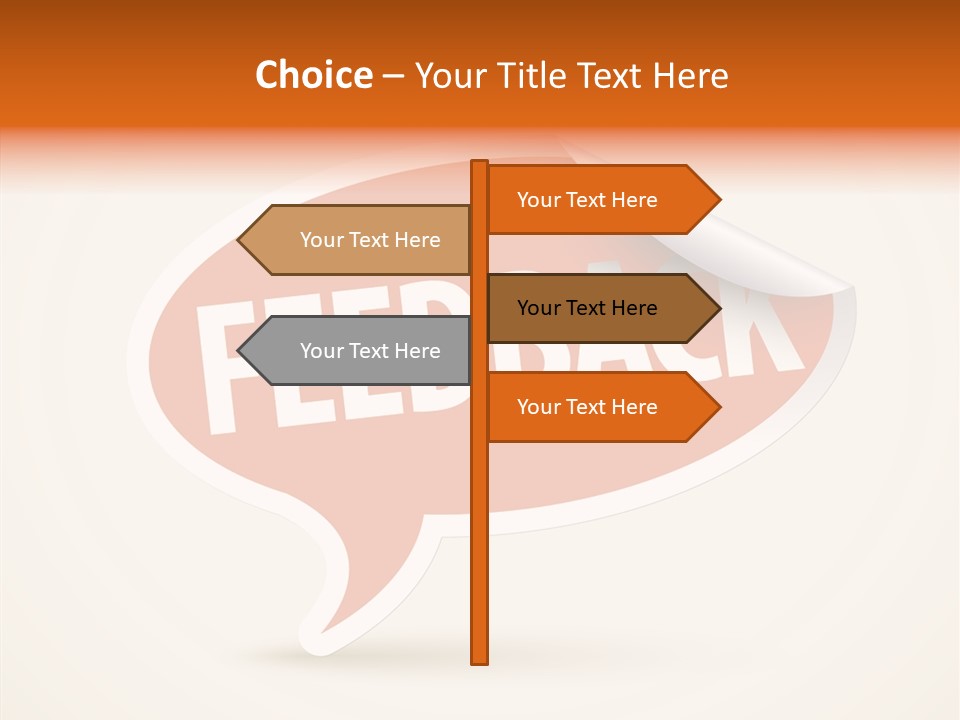 Tag Comment Label PowerPoint Template
