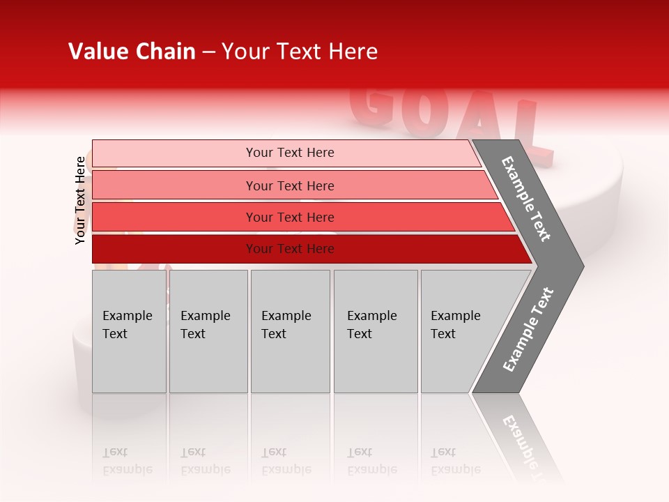 Stick Figure Jigsaw Bridge PowerPoint Template