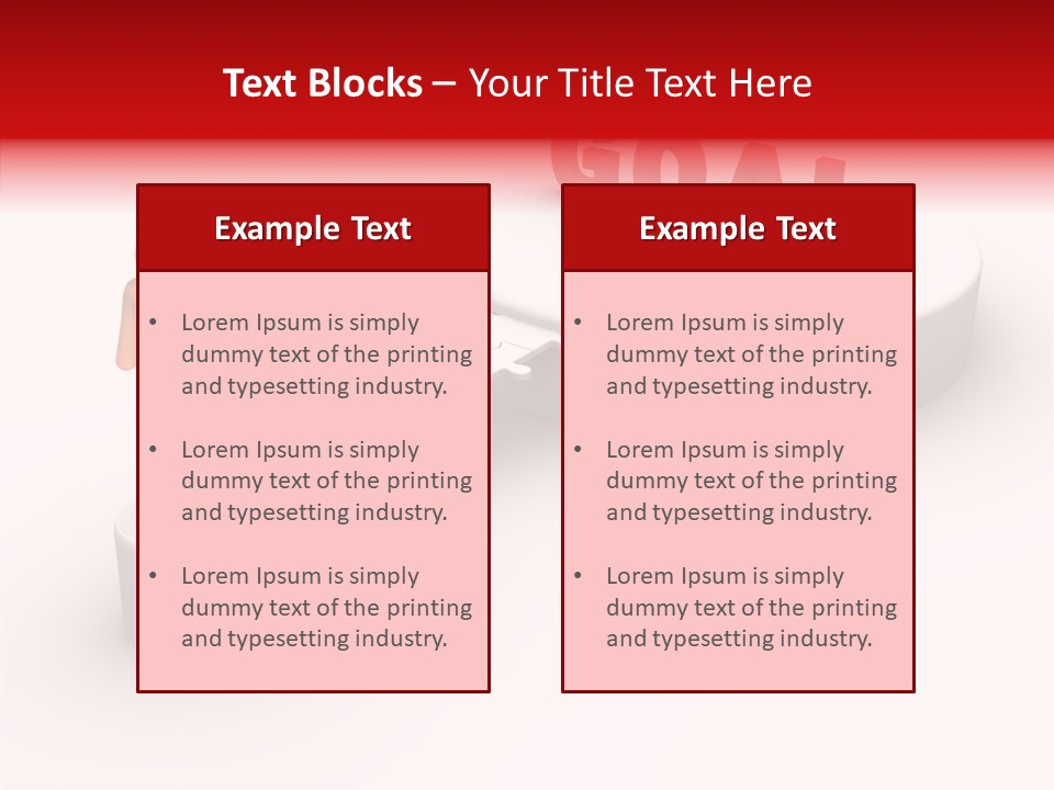 Stick Figure Jigsaw Bridge PowerPoint Template