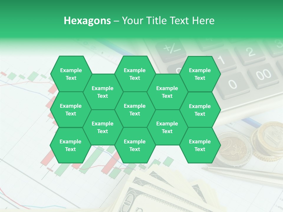 Finances Data Chart PowerPoint Template