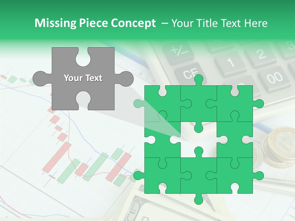 Finances Data Chart PowerPoint Template