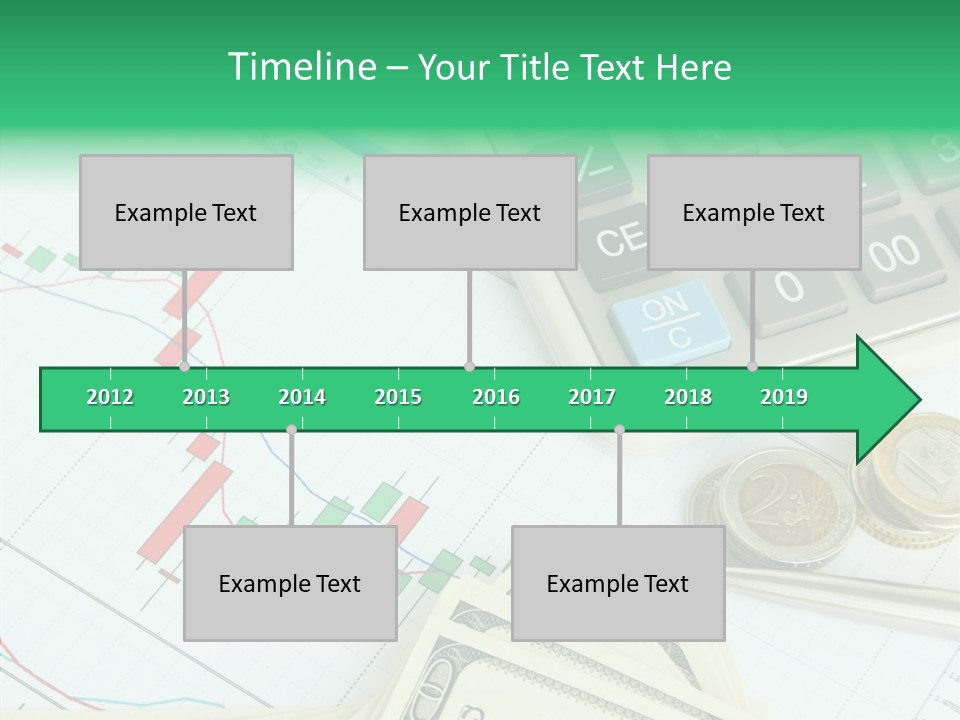 Finances Data Chart PowerPoint Template