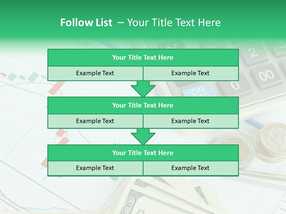 Finances Data Chart PowerPoint Template