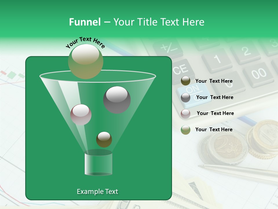 Finances Data Chart PowerPoint Template