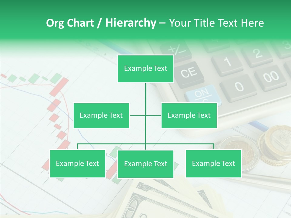 Finances Data Chart PowerPoint Template