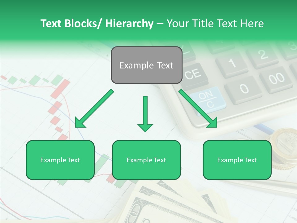 Finances Data Chart PowerPoint Template