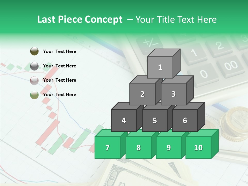 Finances Data Chart PowerPoint Template