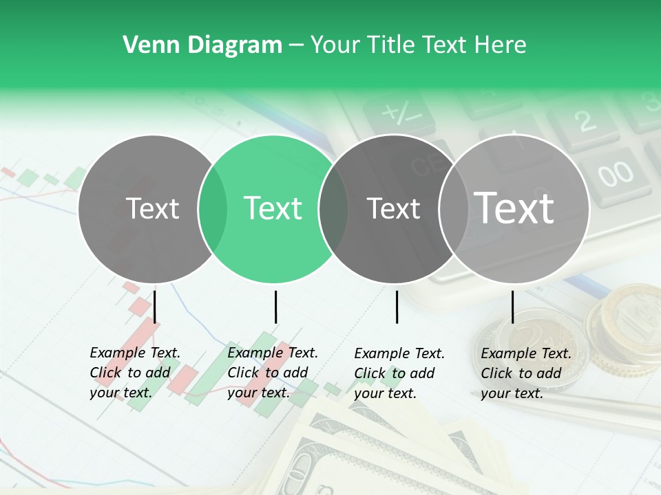 Finances Data Chart PowerPoint Template