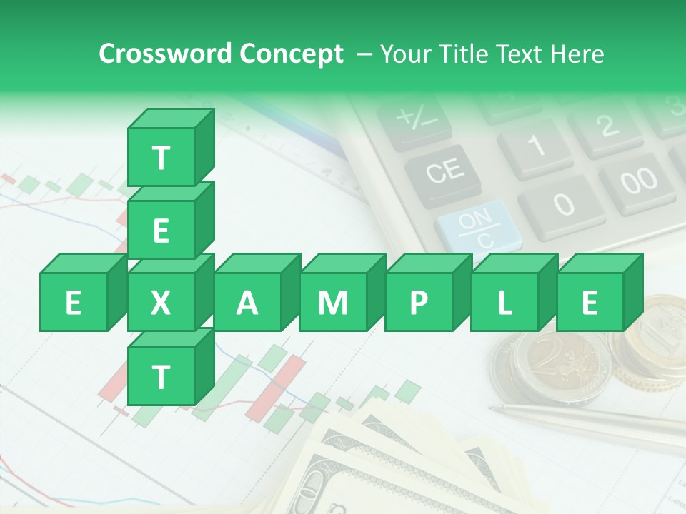 Finances Data Chart PowerPoint Template