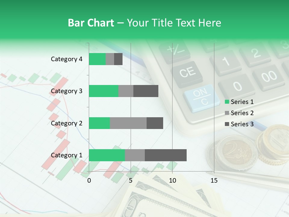 Finances Data Chart PowerPoint Template