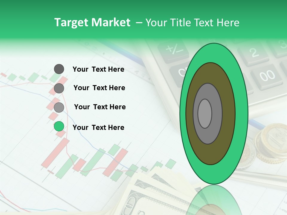 Finances Data Chart PowerPoint Template