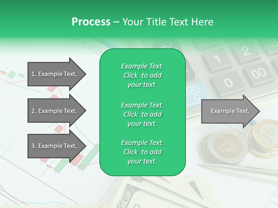 Finances Data Chart PowerPoint Template