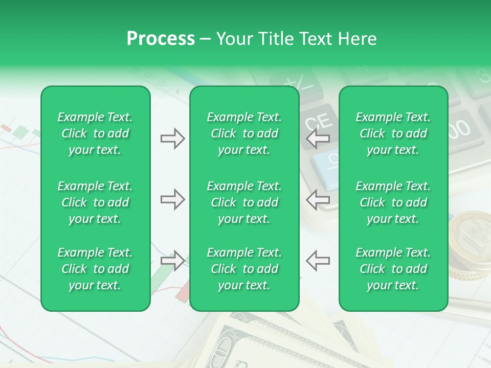 Finances Data Chart PowerPoint Template