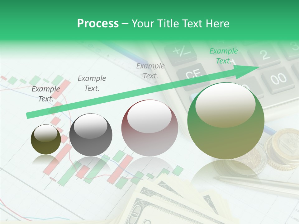 Finances Data Chart PowerPoint Template