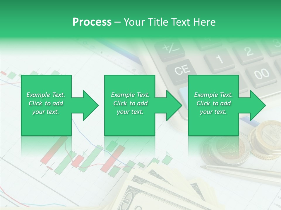 Finances Data Chart PowerPoint Template