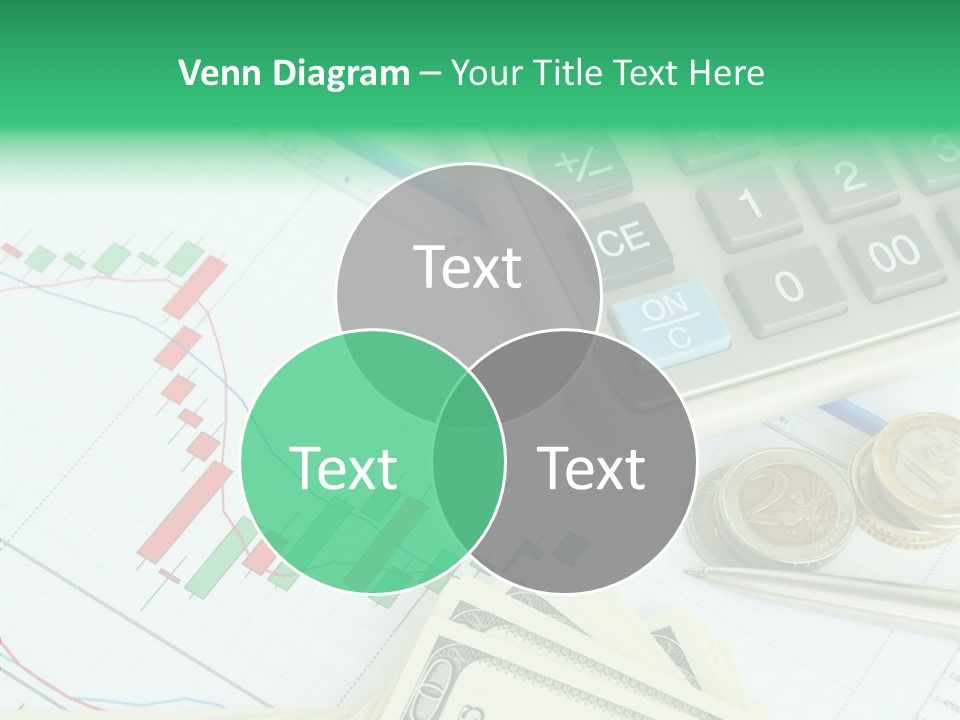 Finances Data Chart PowerPoint Template