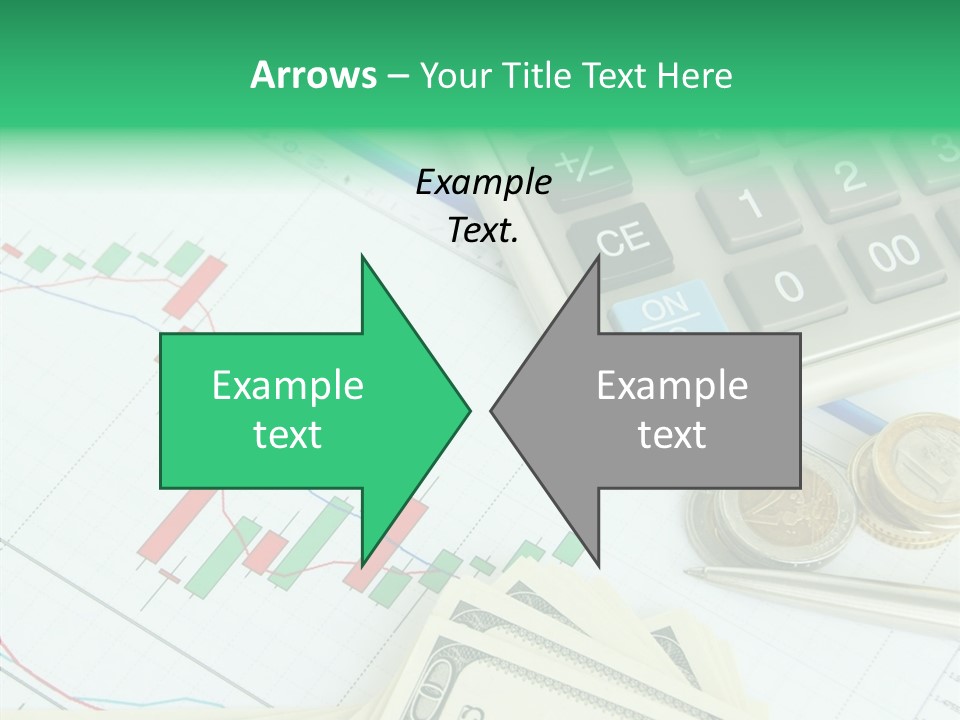 Finances Data Chart PowerPoint Template